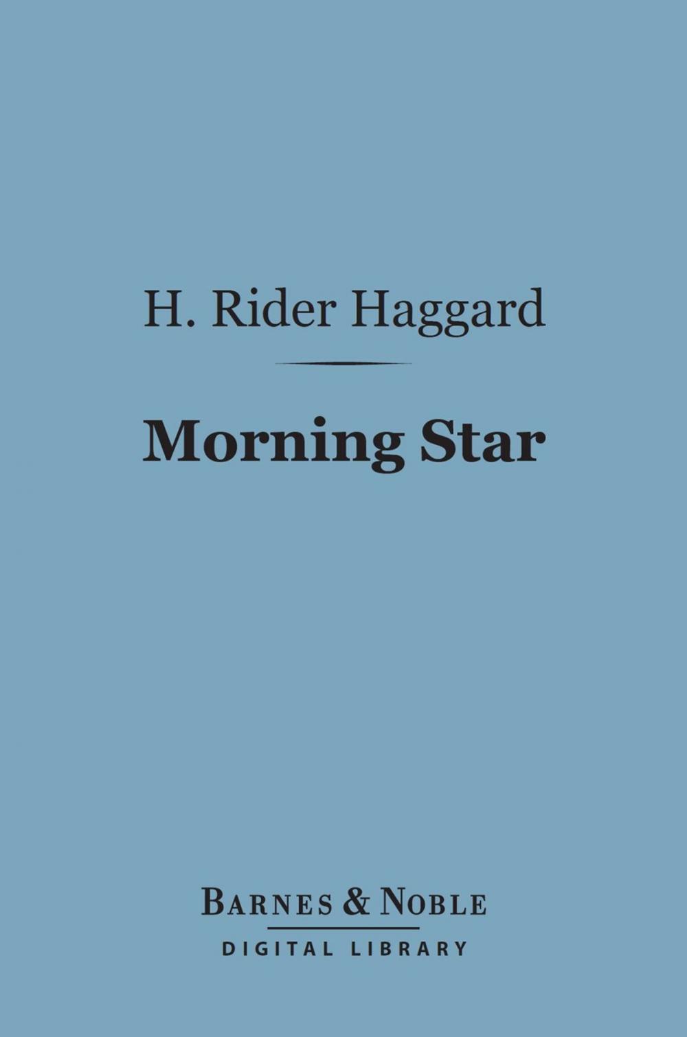 Big bigCover of Morning Star (Barnes & Noble Digital Library)