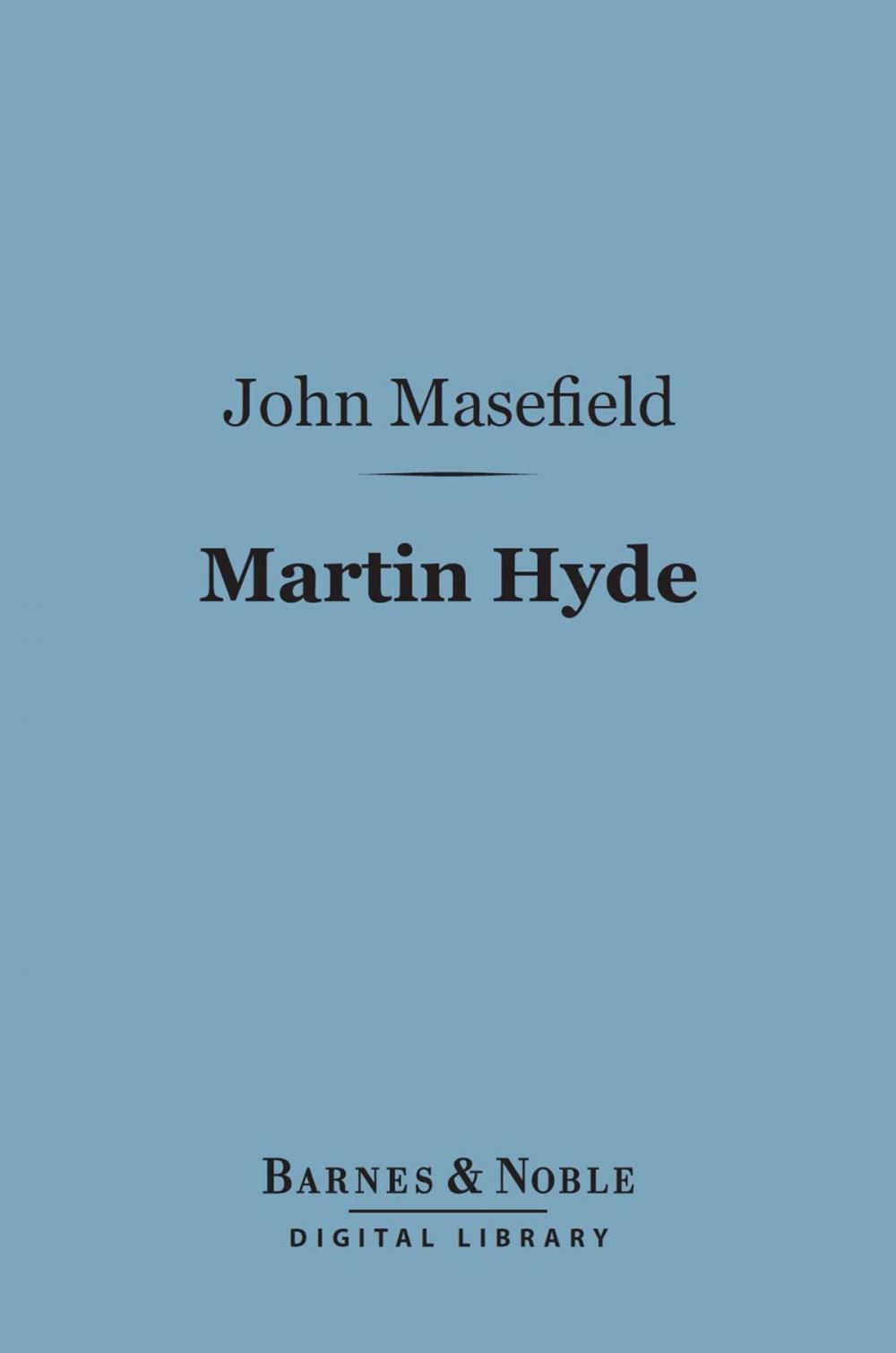 Big bigCover of Martin Hyde (Barnes & Noble Digital Library)