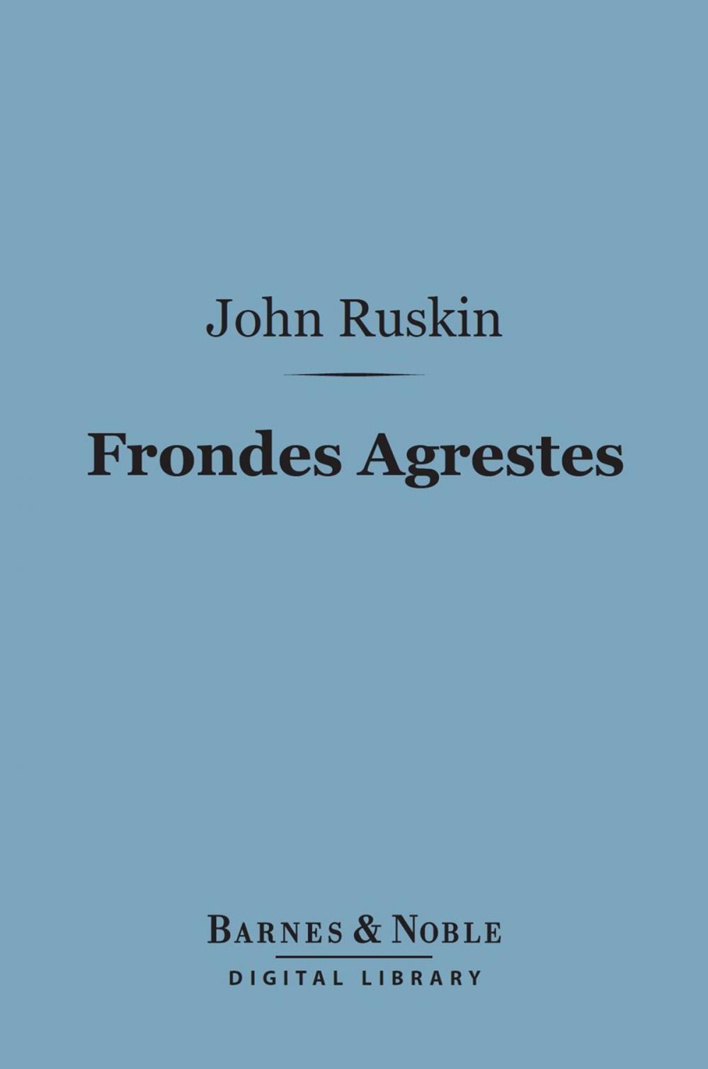 Big bigCover of Frondes Agrestes (Barnes & Noble Digital Library)