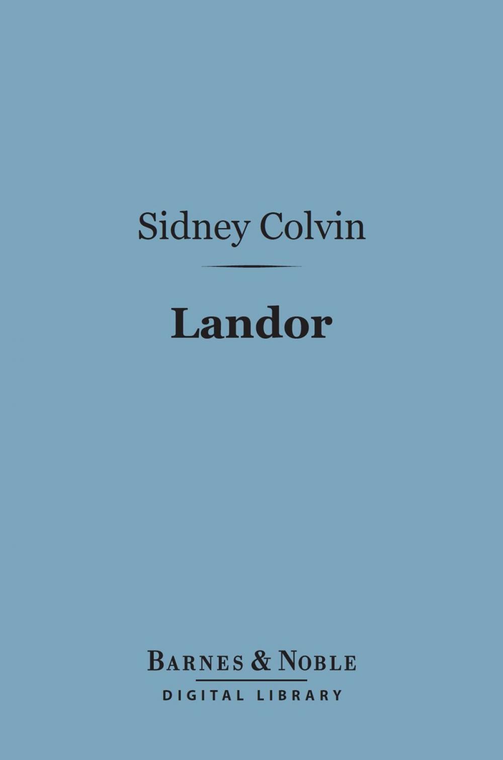 Big bigCover of Landor (Barnes & Noble Digital Library)