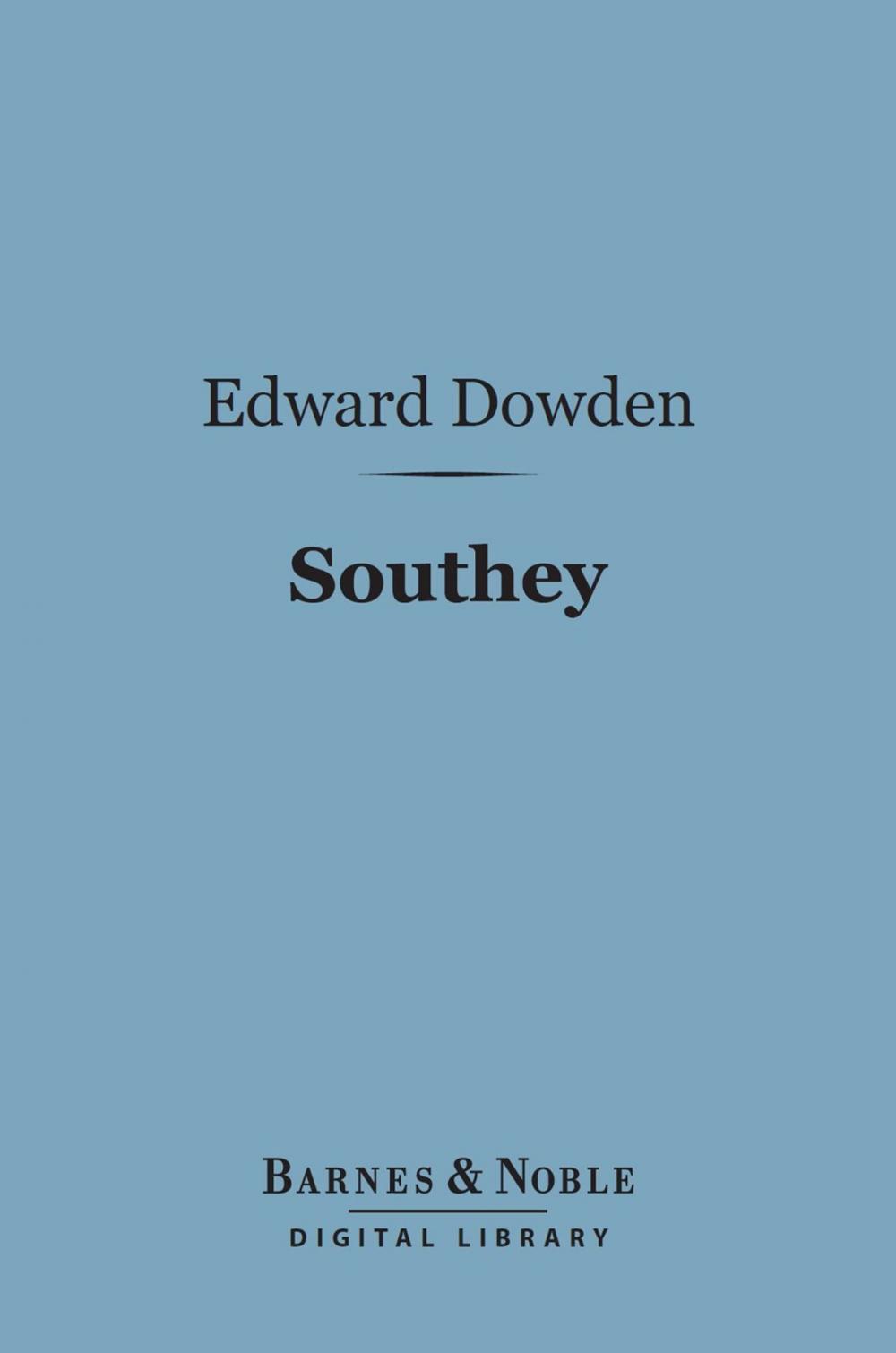 Big bigCover of Southey (Barnes & Noble Digital Library)