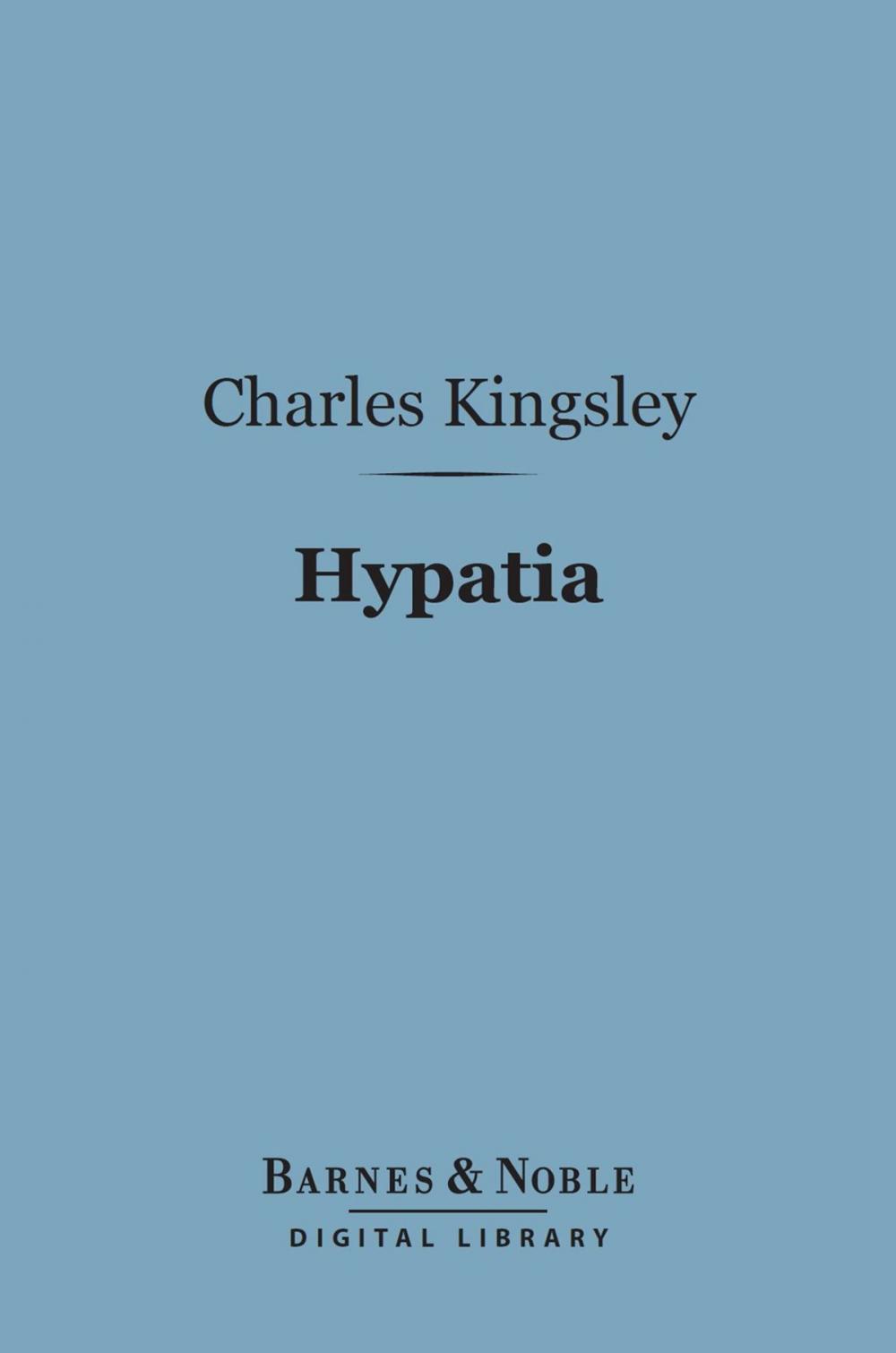 Big bigCover of Hypatia (Barnes & Noble Digital Library)