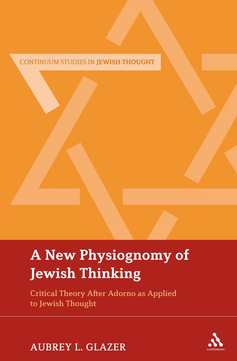 Big bigCover of A New Physiognomy of Jewish Thinking