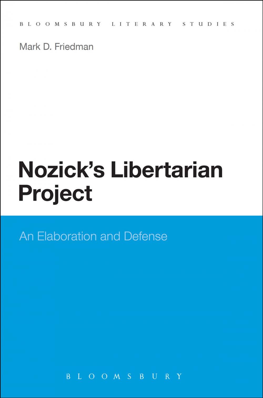 Big bigCover of Nozick's Libertarian Project