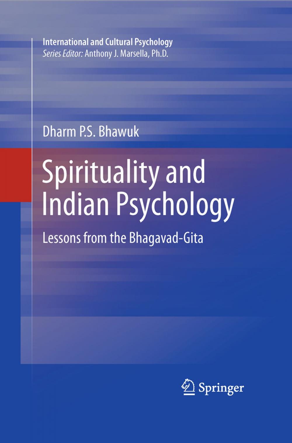 Big bigCover of Spirituality and Indian Psychology