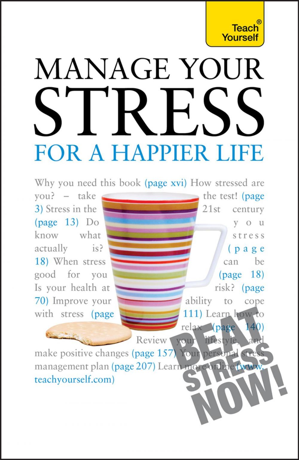 Big bigCover of Manage Your Stress for a Happier Life: Teach Yourself