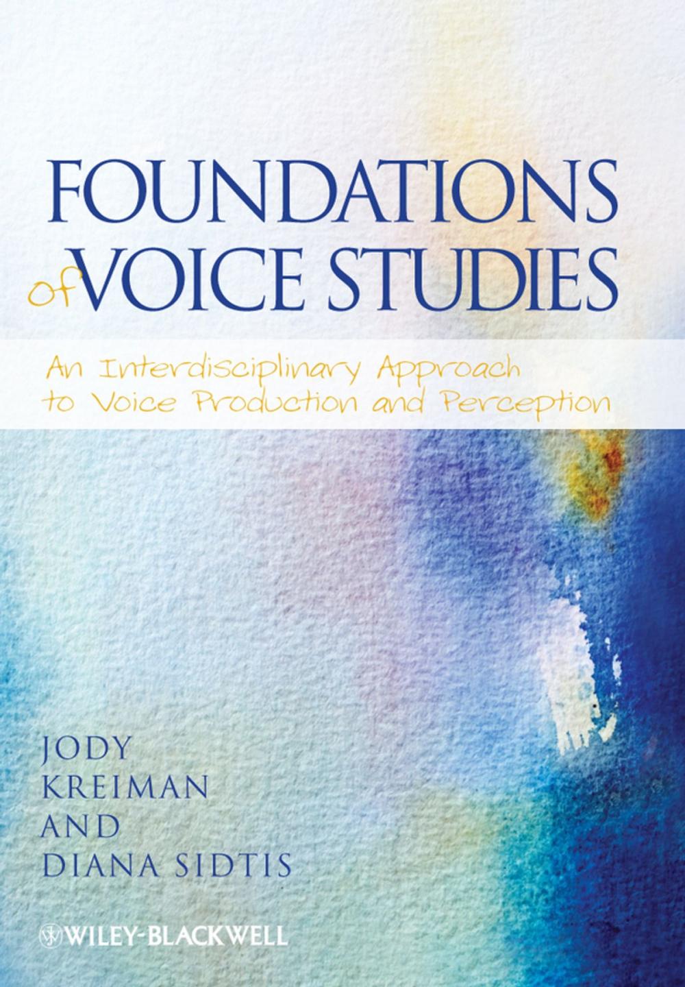 Big bigCover of Foundations of Voice Studies