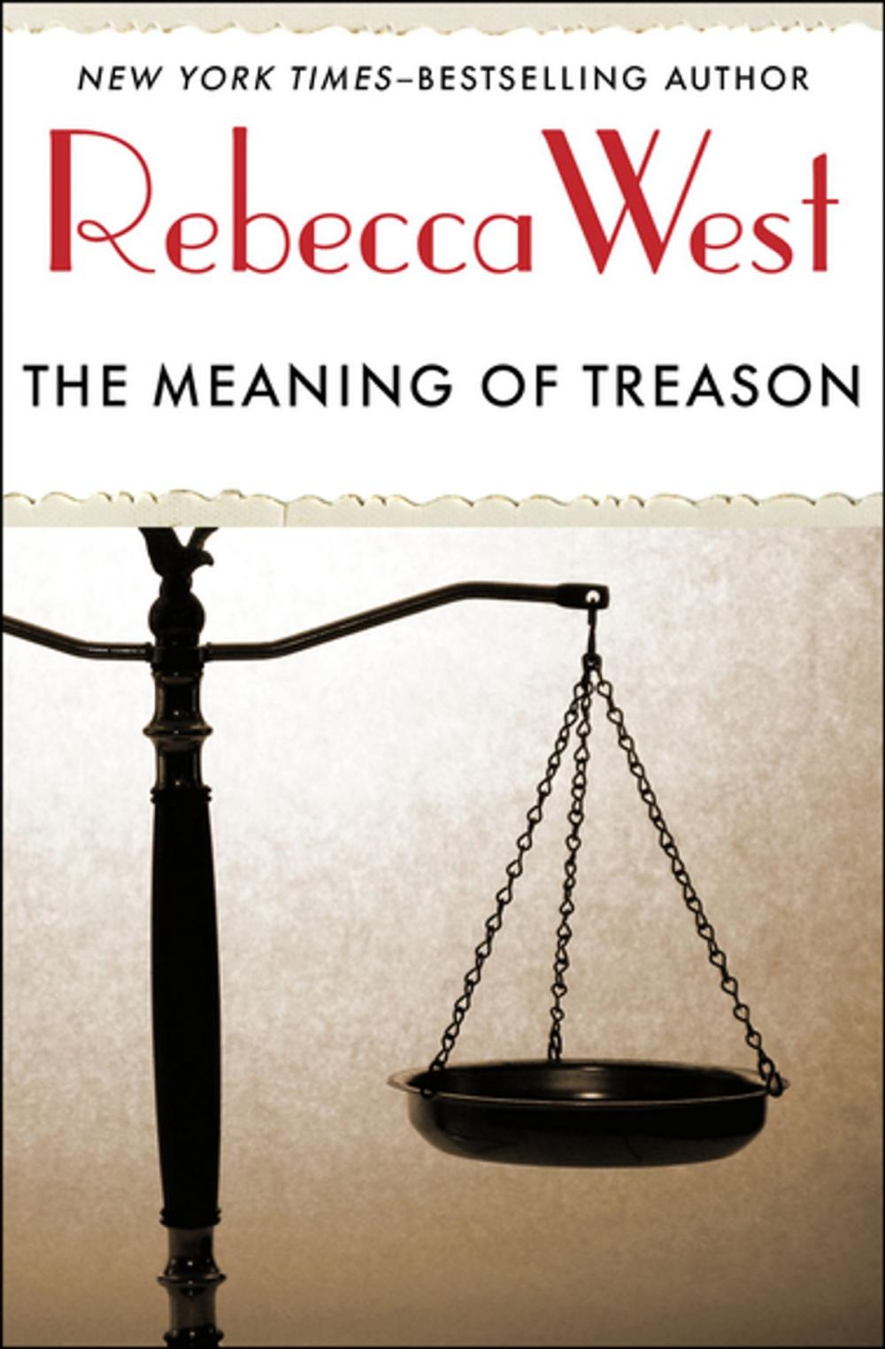 Big bigCover of The Meaning of Treason