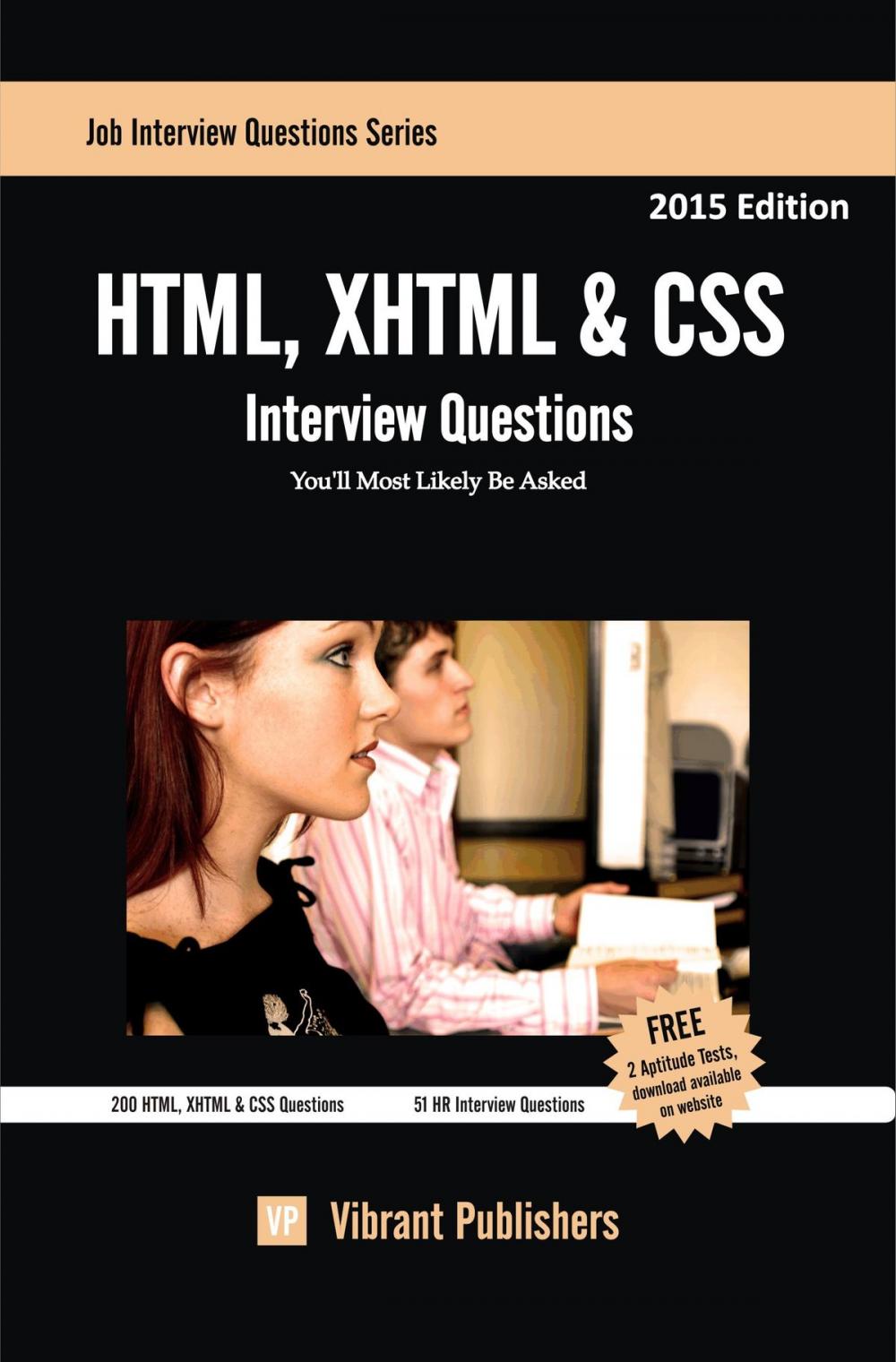 Big bigCover of HTML, XHTML & CSS Interview Questions You'll Most Likely Be Asked