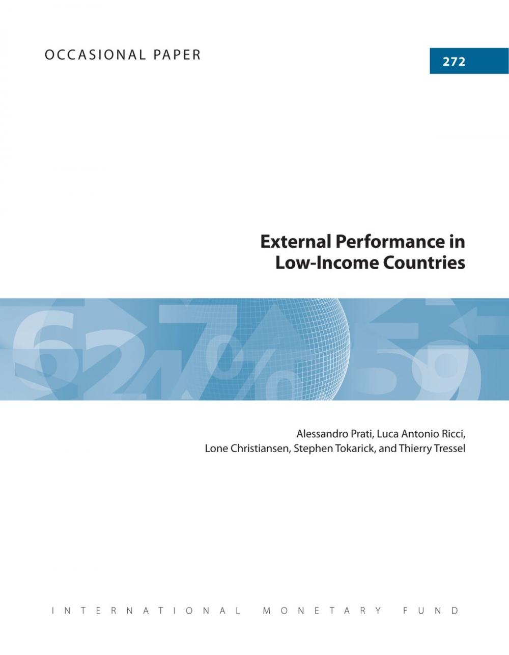 Big bigCover of External Performance in Low-Income Countries