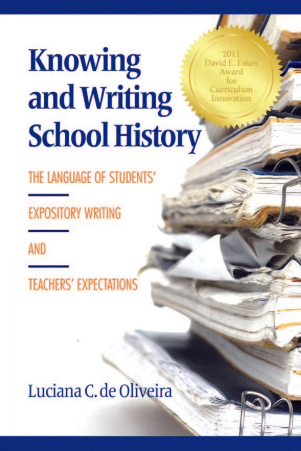 Big bigCover of Knowing and Writing School History