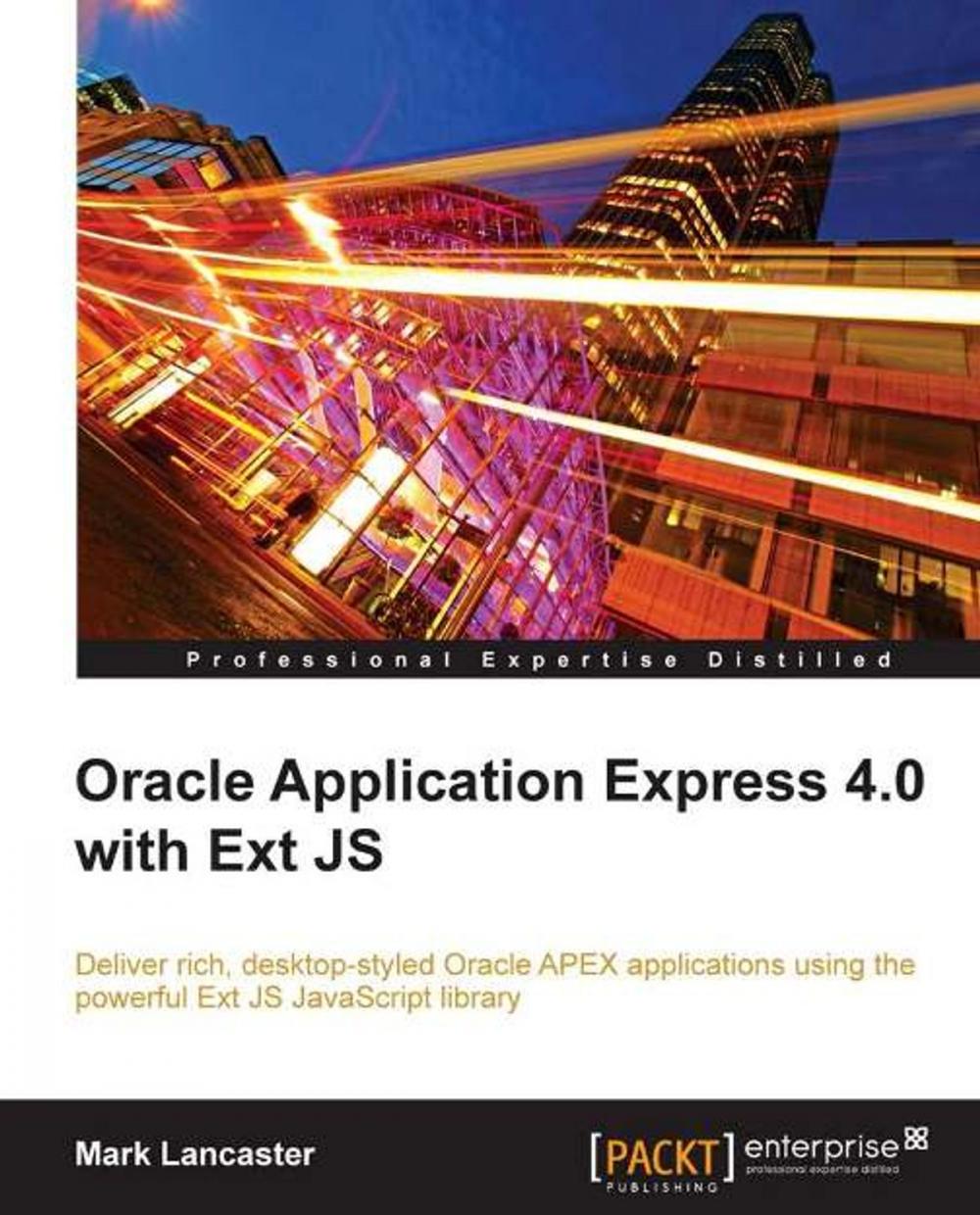 Big bigCover of Oracle Application Express 4.0 with Ext JS