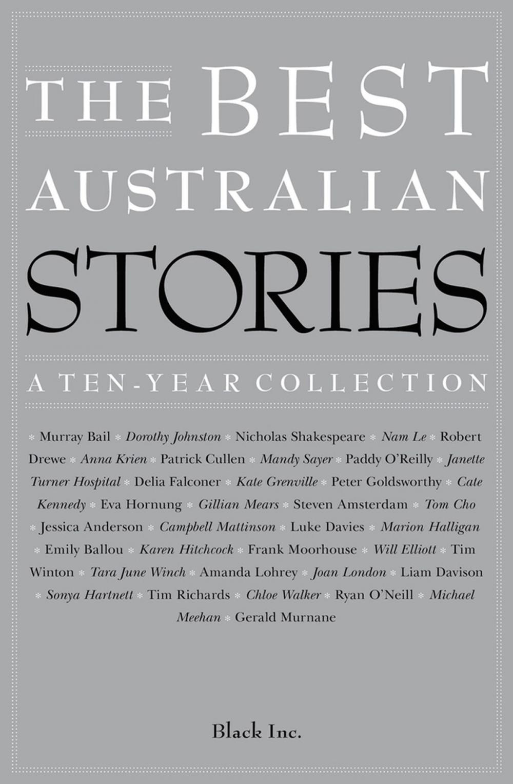 Big bigCover of The Best Australian Stories