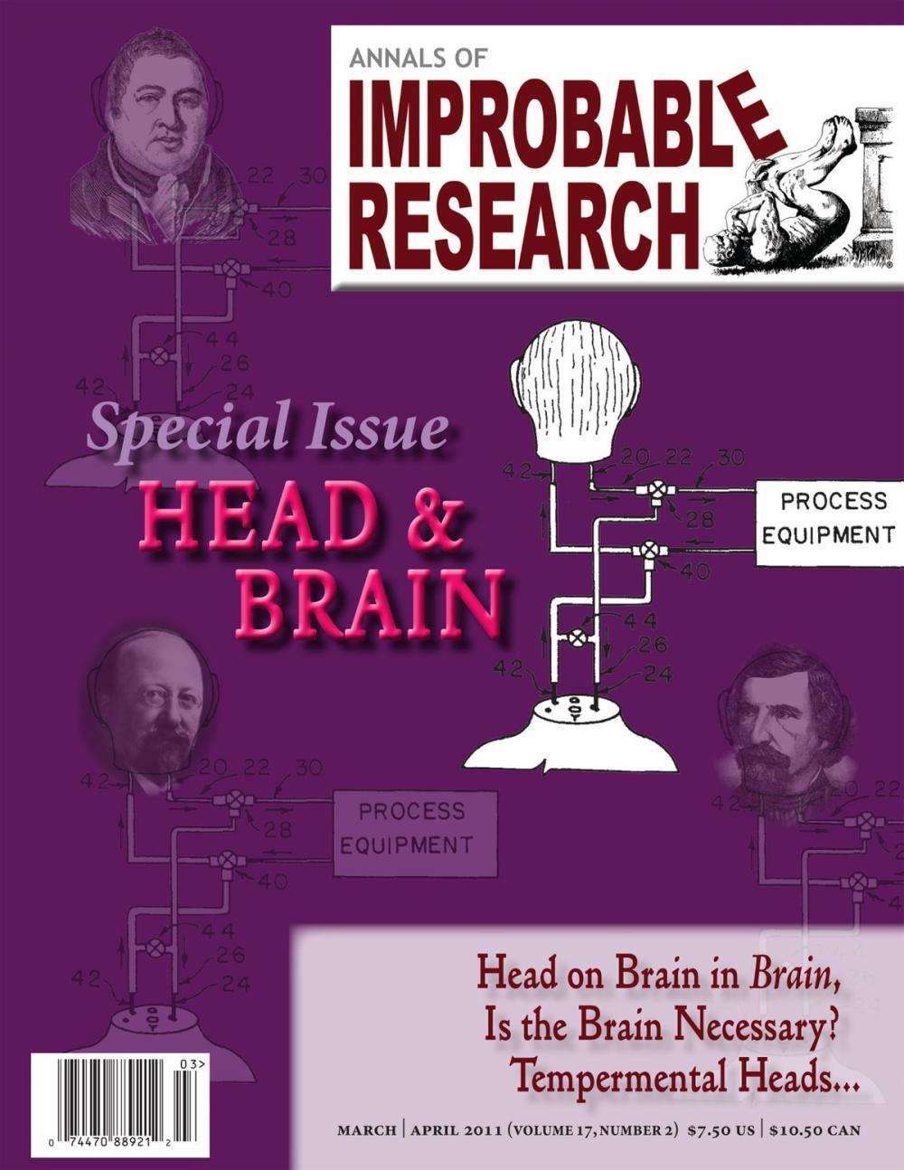 Big bigCover of Annals of Improbable Research, vol. 17, No. 2