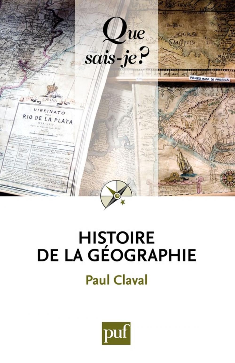Big bigCover of Histoire de la géographie