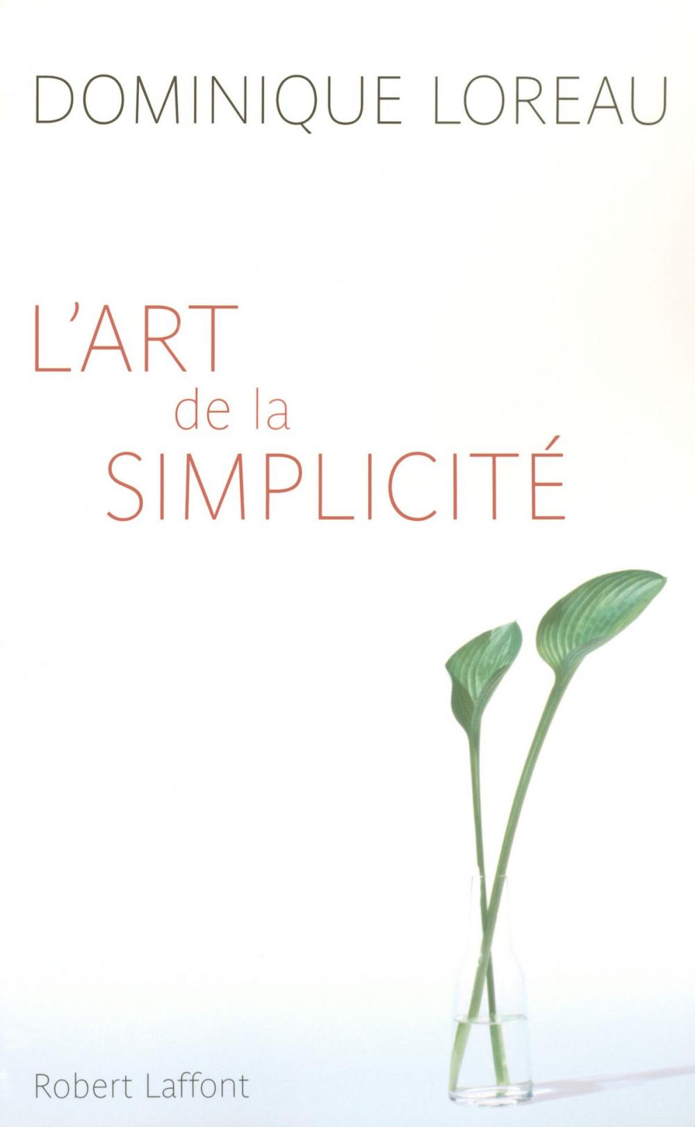 Big bigCover of L'Art de la simplicité