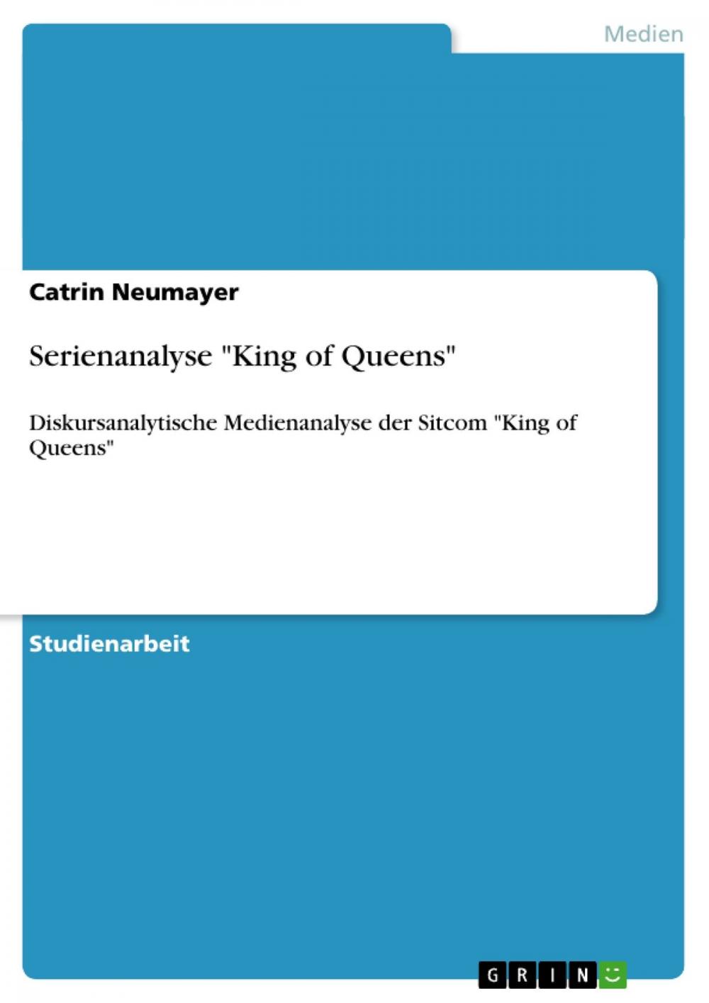 Big bigCover of Serienanalyse 'King of Queens'