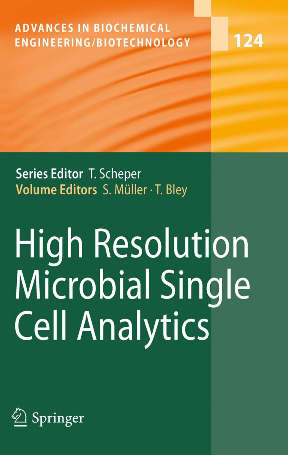 Big bigCover of High Resolution Microbial Single Cell Analytics