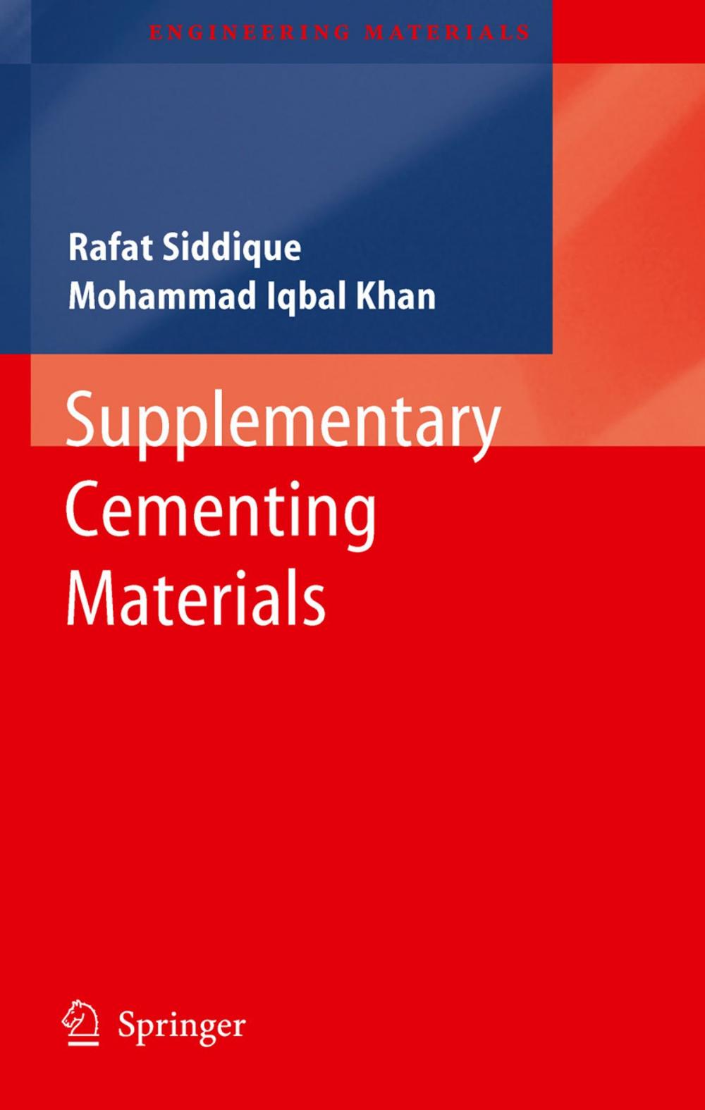 Big bigCover of Supplementary Cementing Materials