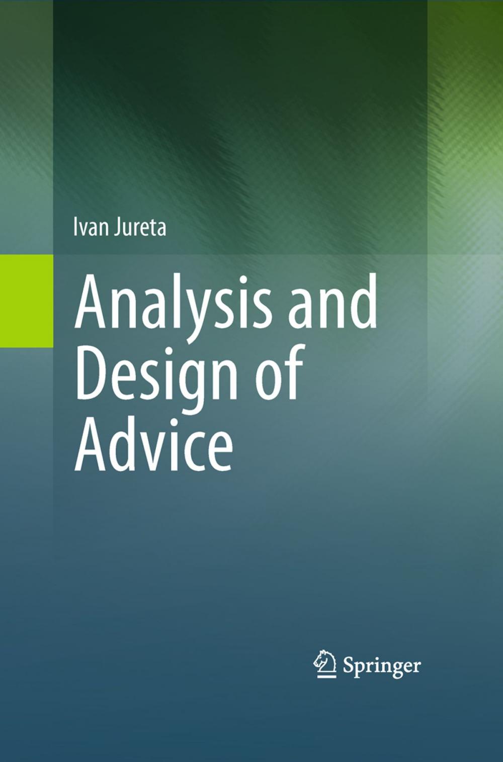 Big bigCover of Analysis and Design of Advice