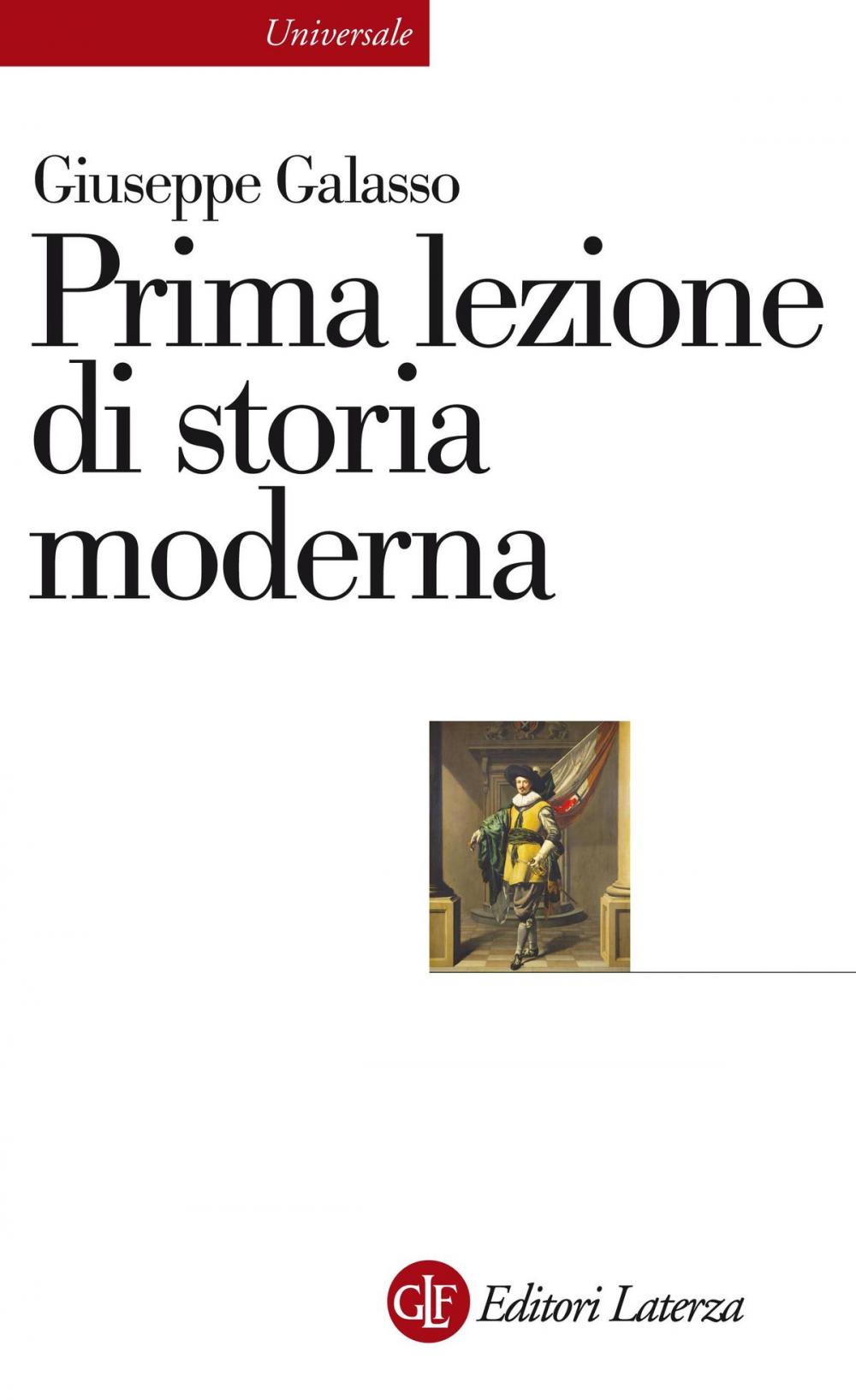 Big bigCover of Prima lezione di storia moderna