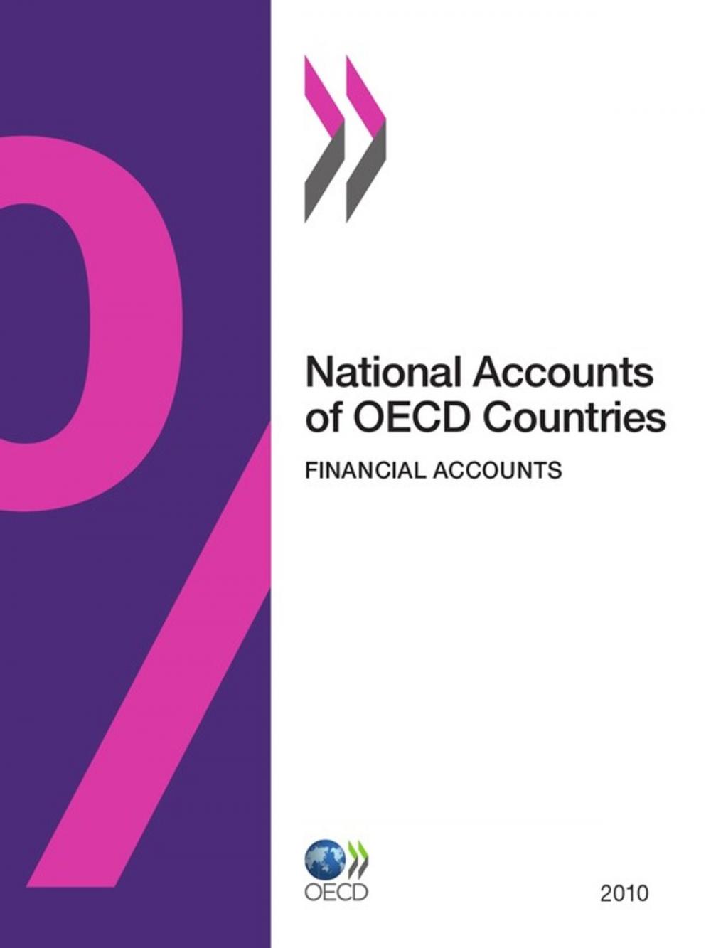 Big bigCover of National Accounts of OECD Countries, Financial Accounts 2010