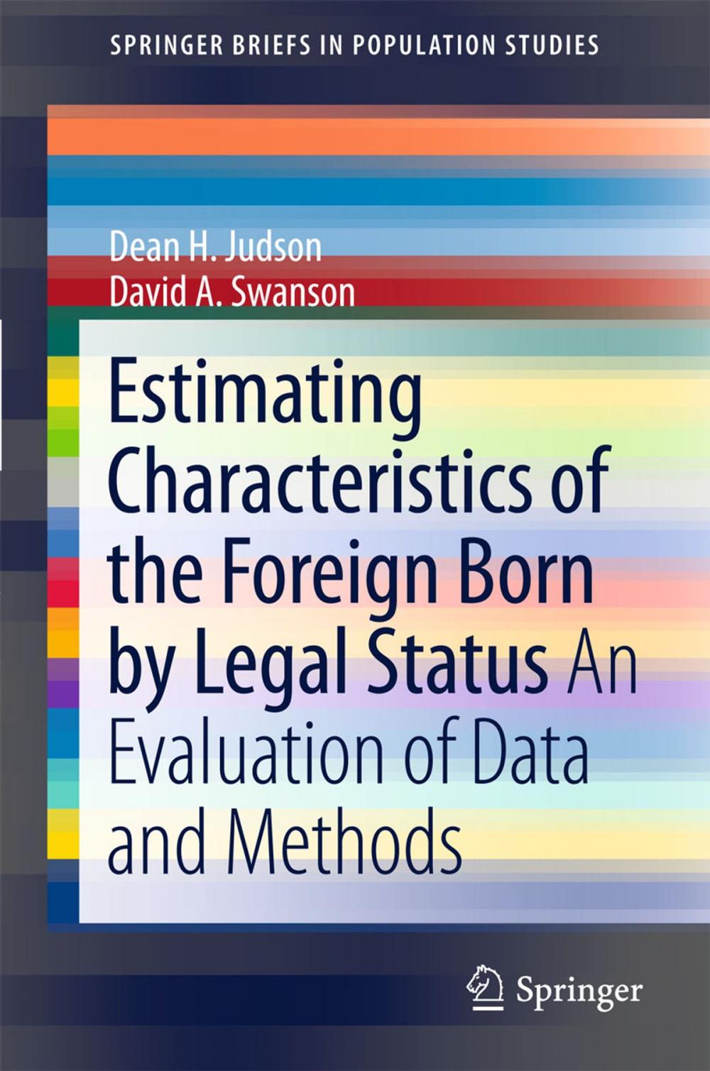 Big bigCover of Estimating Characteristics of the Foreign-Born by Legal Status