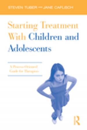 Cover of the book Starting Treatment With Children and Adolescents by SANE Australia