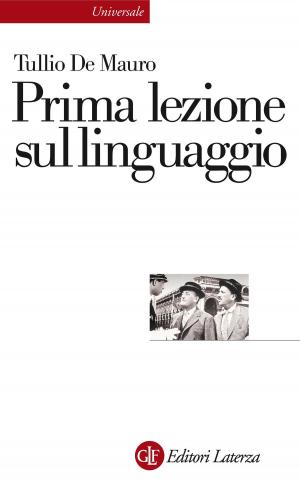 Cover of the book Prima lezione sul linguaggio by Carlo Greppi