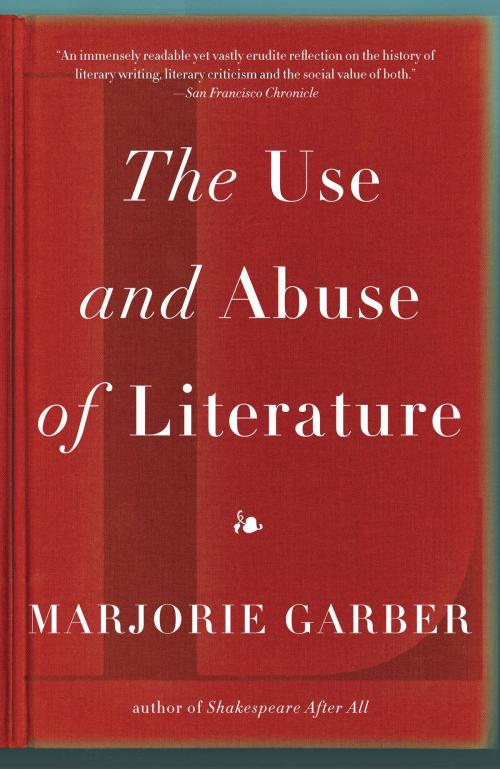 Cover of the book The Use and Abuse of Literature by Marjorie Garber, Knopf Doubleday Publishing Group