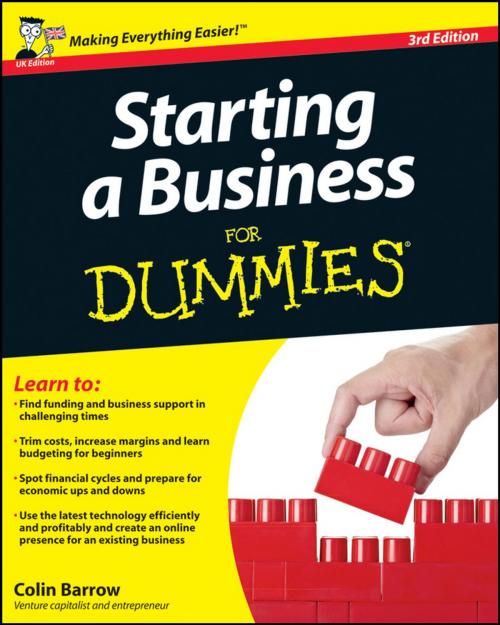 Cover of the book Starting a Business For Dummies by Colin Barrow, Wiley