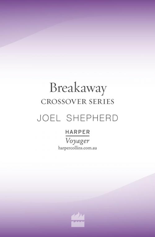 Cover of the book Breakaway by Joel Shepherd, Voyager
