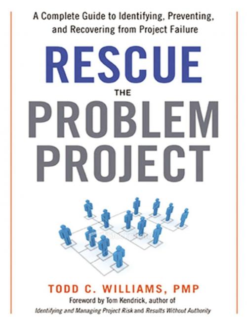 Cover of the book Rescue the Problem Project by Todd Williams, AMACOM