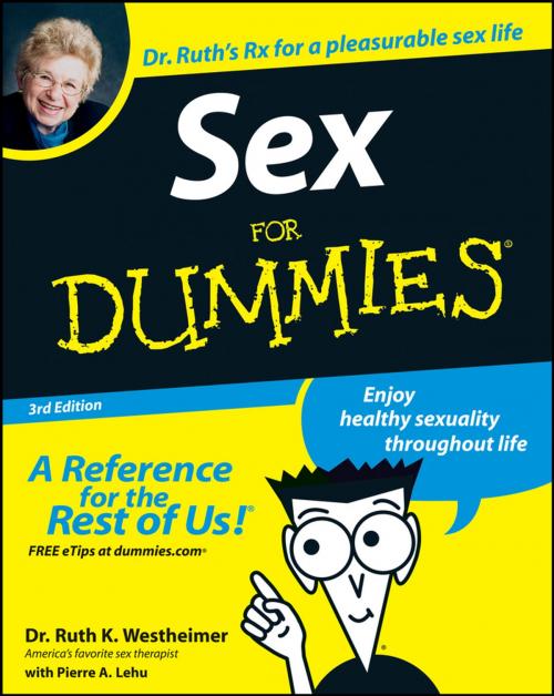 Cover of the book Sex For Dummies by Pierre A. Lehu, Dr. Ruth K. Westheimer, Wiley