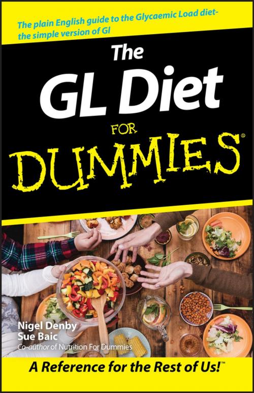 Cover of the book The GL Diet For Dummies by Nigel Denby, Sue Baic, Wiley