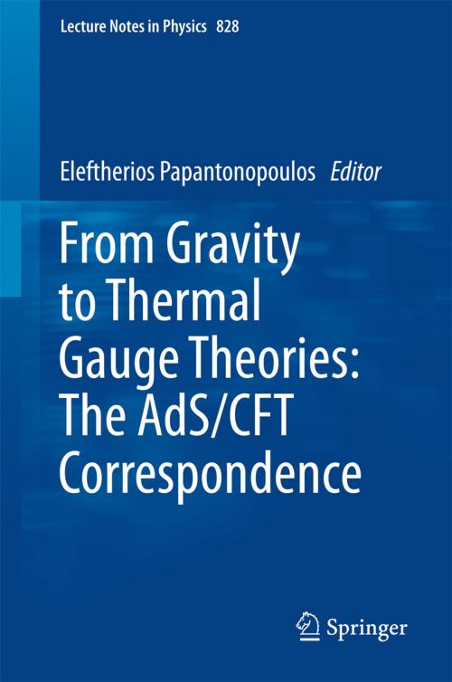 Cover of the book From Gravity to Thermal Gauge Theories: The AdS/CFT Correspondence by , Springer Berlin Heidelberg