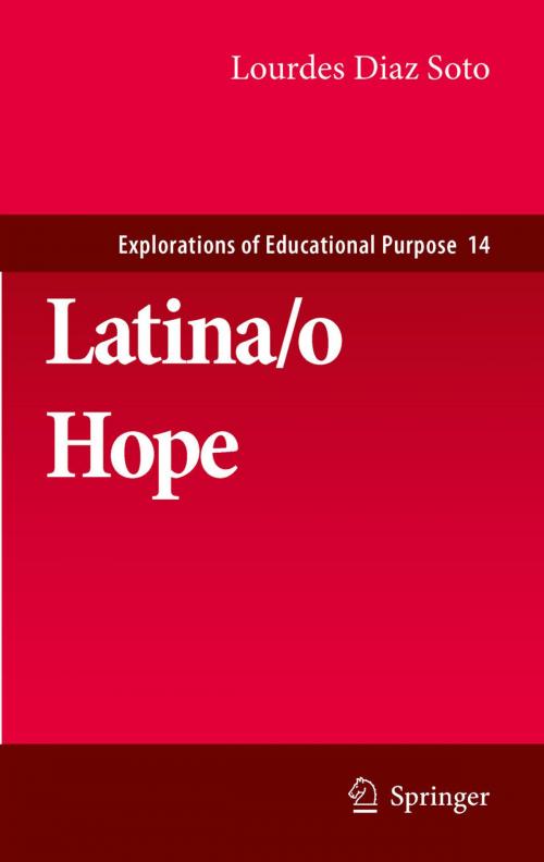 Cover of the book Latina/o Hope by Lourdes Diaz Soto, Springer Netherlands