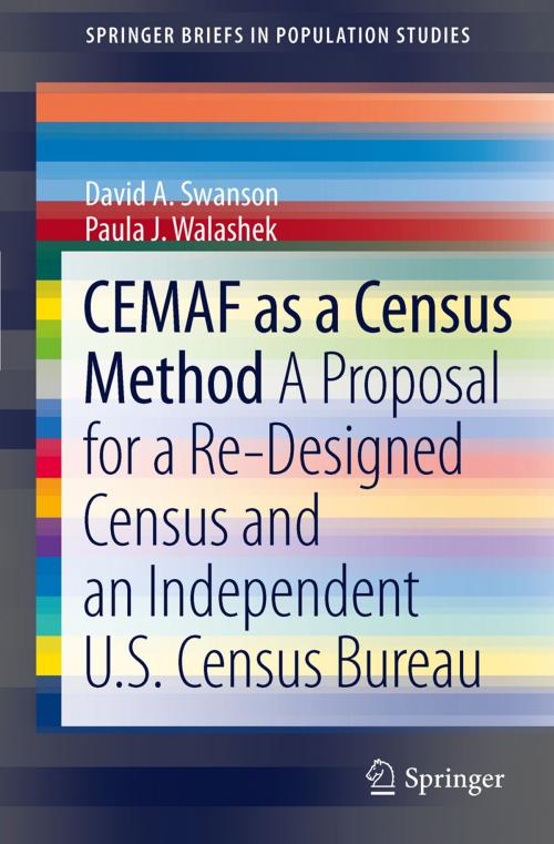 Cover of the book CEMAF as a Census Method by David A. Swanson, Paula J. Walashek, Springer Netherlands