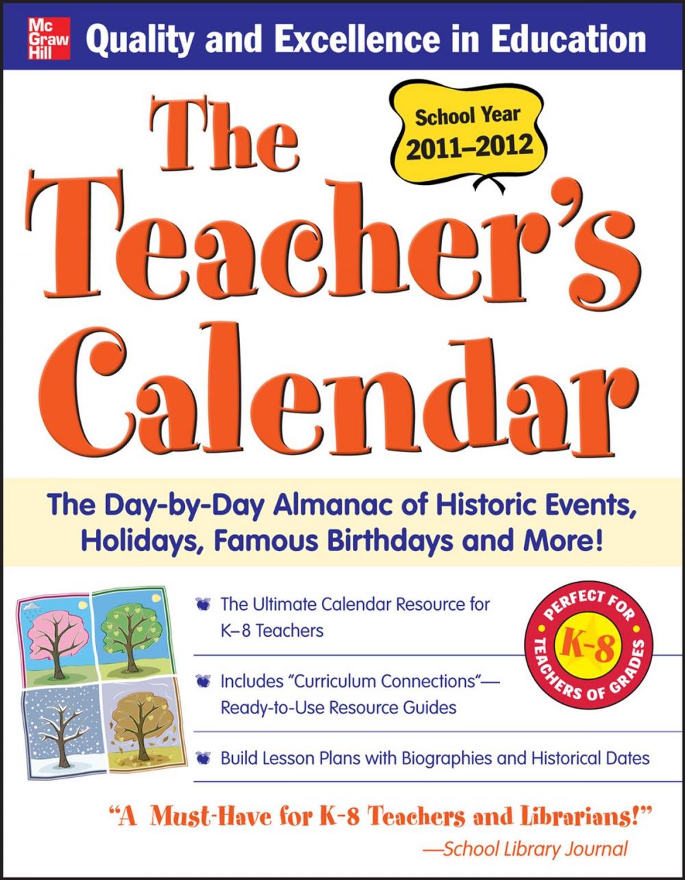 Big bigCover of The Teachers Calendar 2011-2012