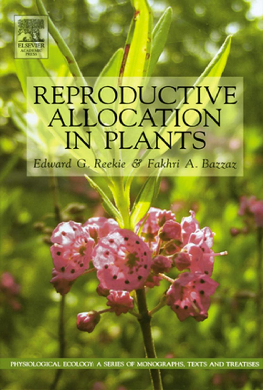 Big bigCover of Reproductive Allocation in Plants