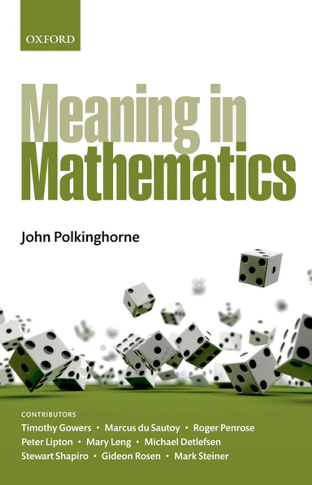 Big bigCover of Meaning in Mathematics
