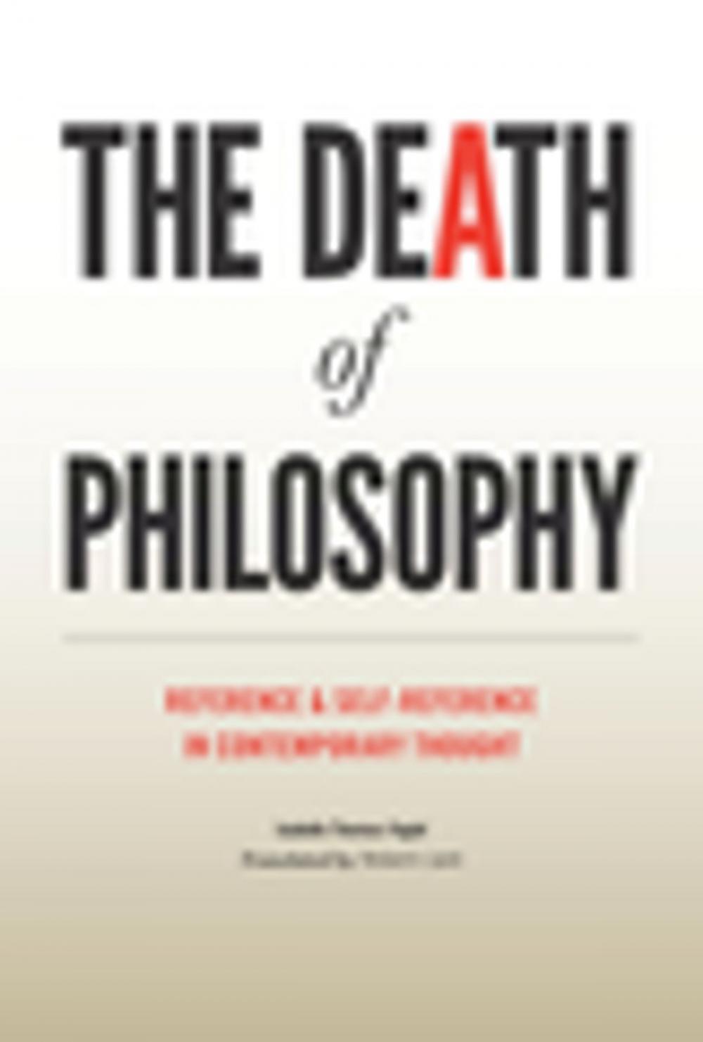 Big bigCover of The Death of Philosophy