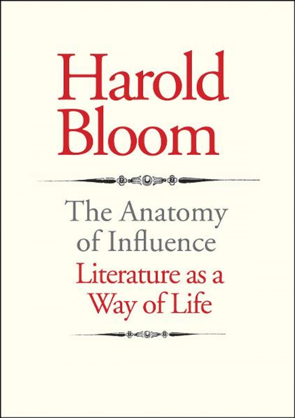 Big bigCover of The Anatomy of Influence: Literature as a Way of Life