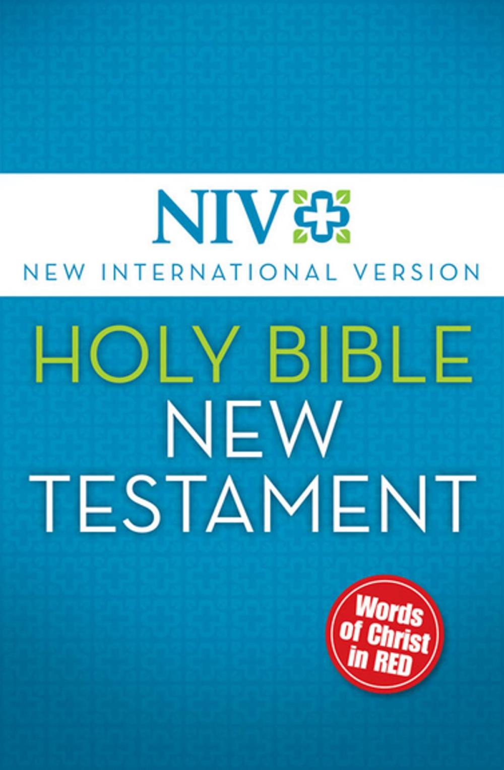 Big bigCover of NIV, Holy Bible, New Testament, eBook, Red Letter Edition