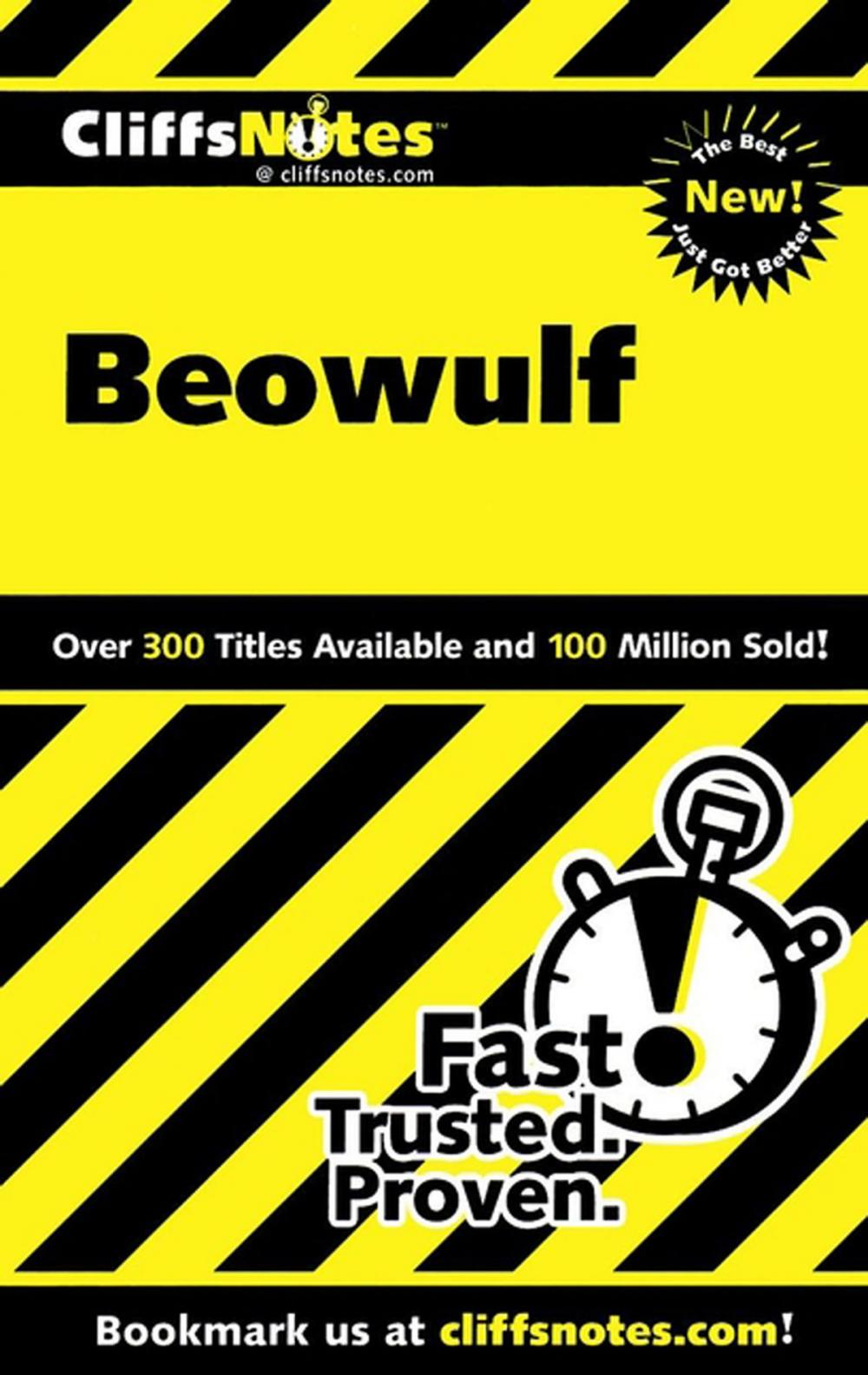 Big bigCover of CliffsNotes Beowulf