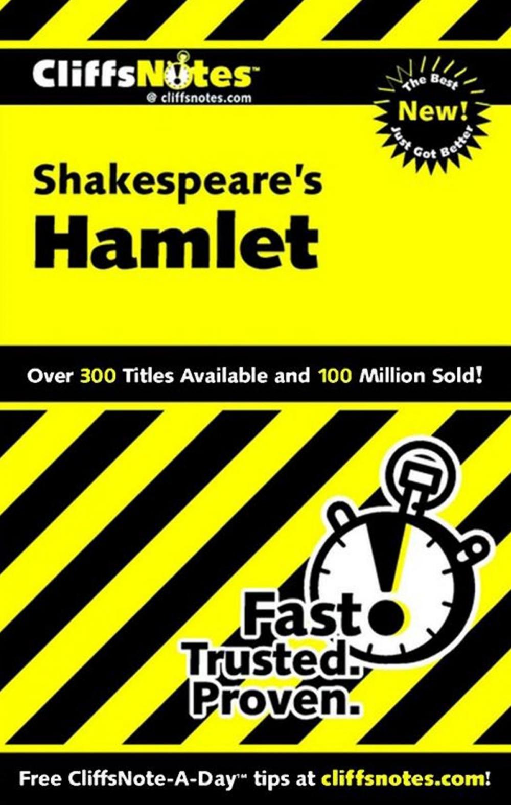 Big bigCover of CliffsNotes on Shakespeare's Hamlet