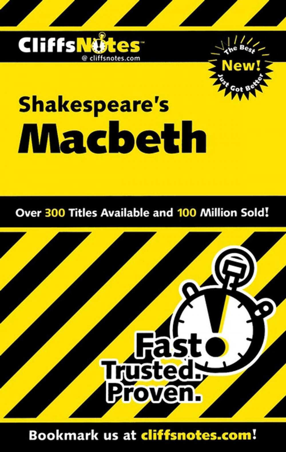 Big bigCover of CliffsNotes on Shakespeare's Macbeth