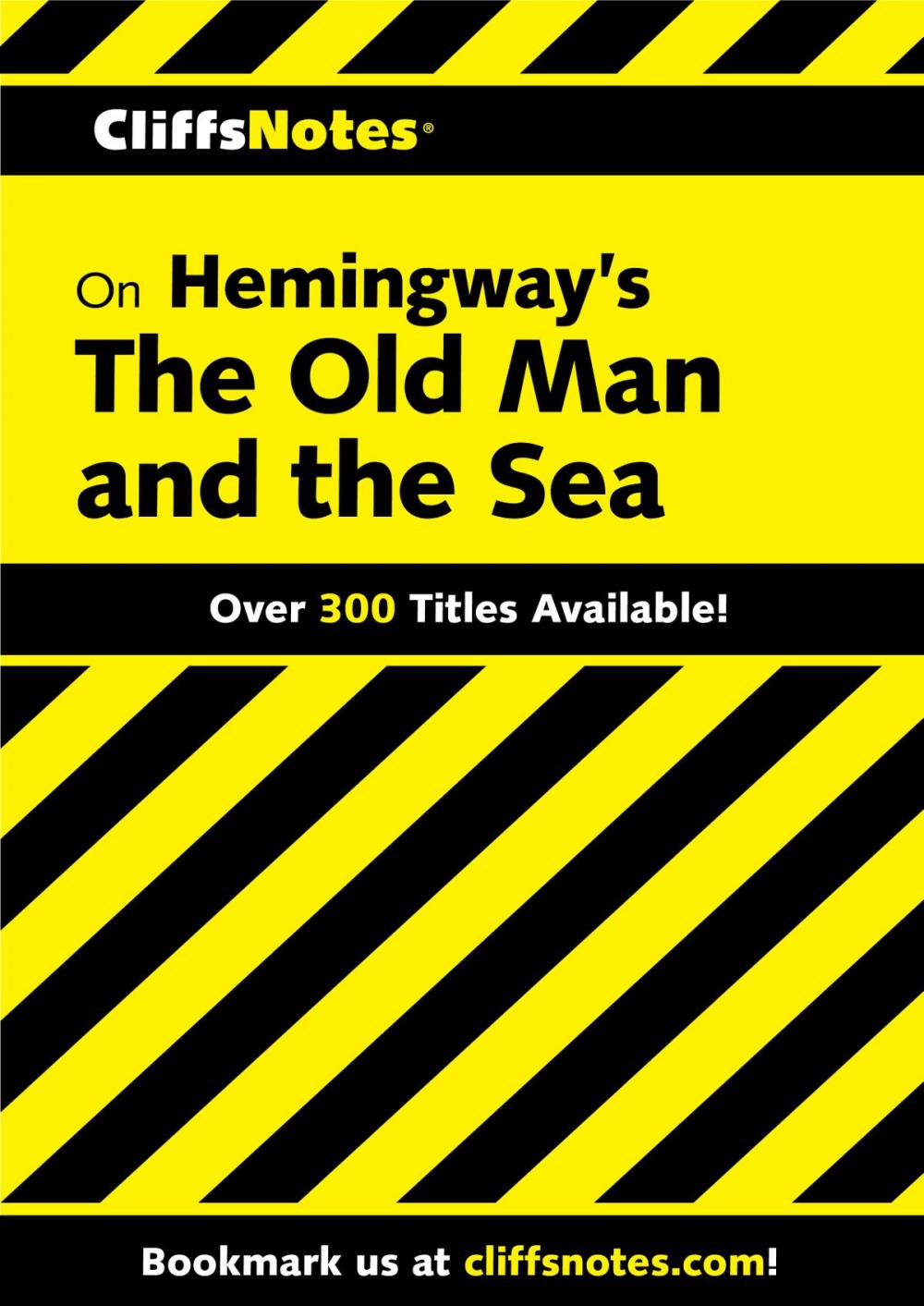 Big bigCover of CliffsNotes on Hemingway's The Old Man and the Sea