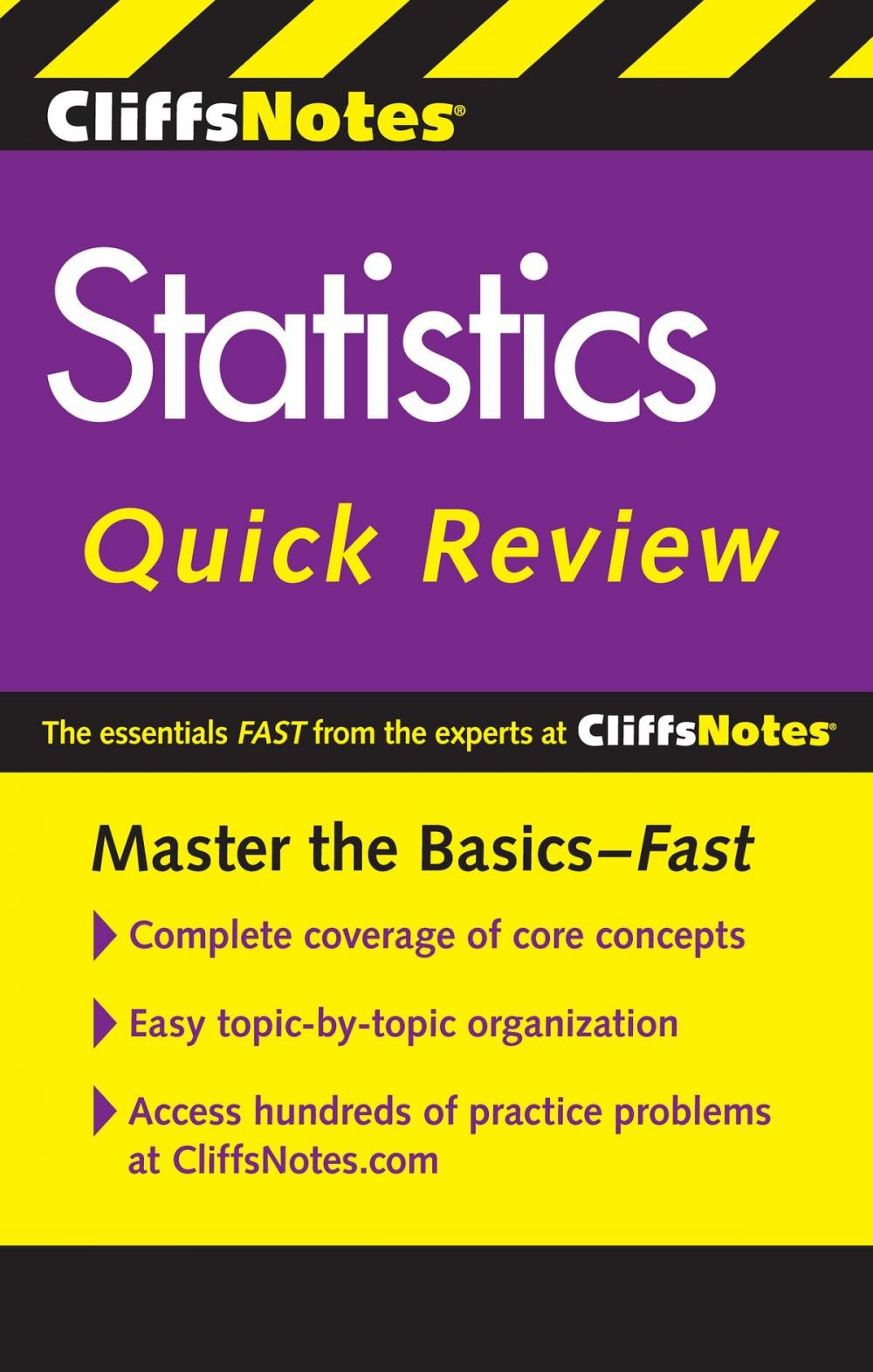 Big bigCover of CliffsNotes Statistics Quick Review, 2nd Edition