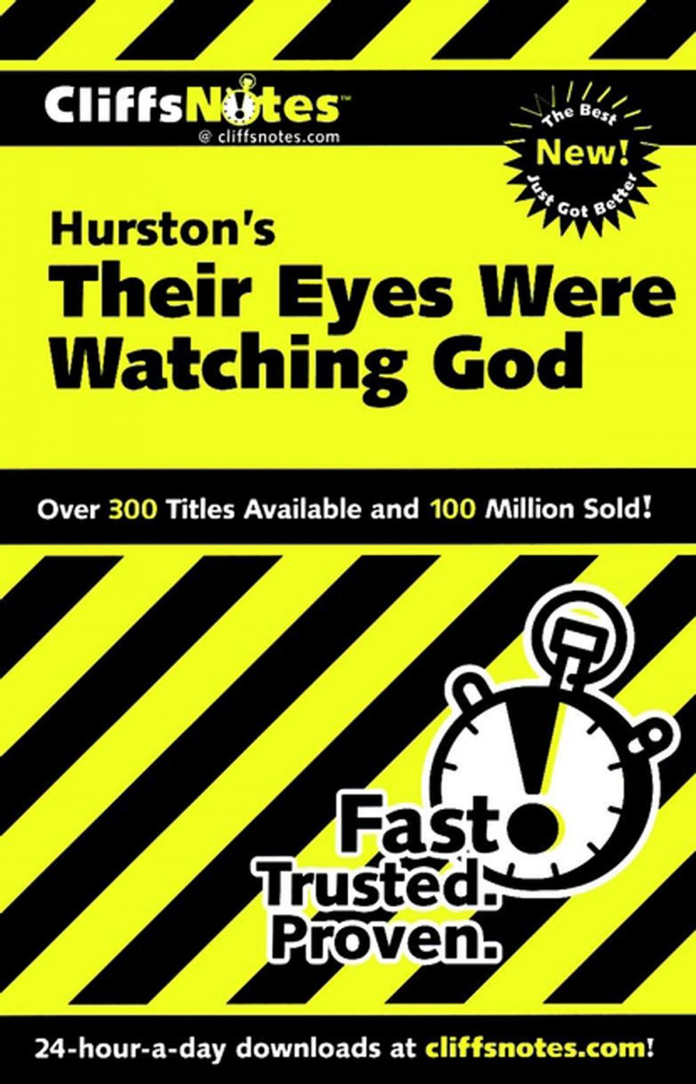 Big bigCover of CliffsNotes on Hurston's Their Eyes Were Watching God